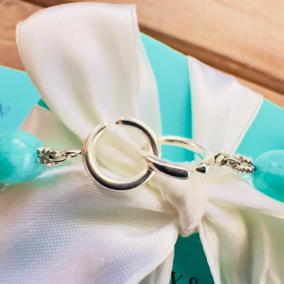 ❤️TIFFANY & CO Amazonite Bead Strand Necklace❤️ - Picture 2 of 8